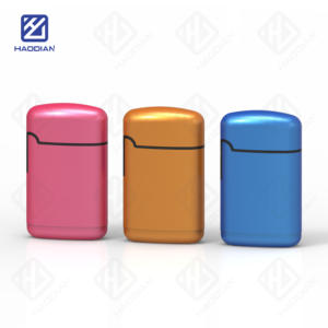 2023 nouveau briquet à flamme à jet de couleur en métal classique de luxe OEM rempli de gaz répétable de haute qualité - Product Image 4