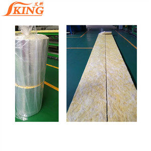 ISOKING <span class=keywords><strong>Laine</strong></span> <span class=keywords><strong>de</strong></span> <span class=keywords><strong>verre</strong></span> 50 mm avec aluminium et papier <span class=keywords><strong>kraft</strong></span> pour la construction - Product Image 4