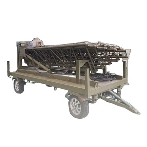 10m thủy lực nghiêng khẩn cấp Kính thiên văn tháp với Trailer hệ thống mang 100kg - Product Image 1
