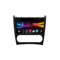 Pour W203 C180 200 300 260 Autoradio FM Caméra de recul Caméra de stationnement Carplay Android Auto