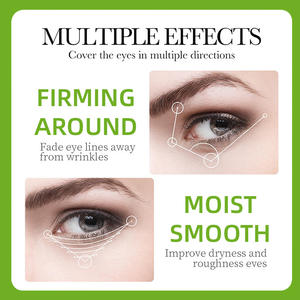 Mascarilla de Ojos Calmante de Marca Privada OEM, Antiarrugas, Ojeras, Hidratante, Aloe Vera, Colágeno - Product Image 5