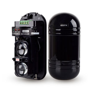 Su geçirmez 2-kirişler kızılötesi hareket dedektörü Alarm açık çift kirişler sensör fotoelektrik kızılötesi kirişler bariyer sensör dedektörü - Product Image 1