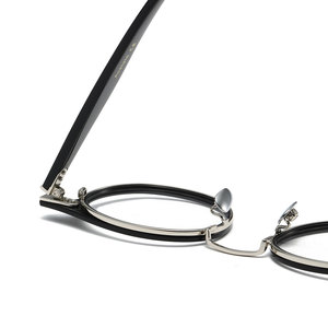 Gafas con Bloqueo de Luz Azul OEM, Impresión de Logotipo, Montura Óptica de Acetato Italiano, en Stock, Unisex - Product Image 3