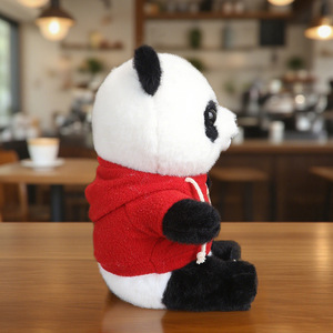 Custom 20CM Cartoon Panda Plush <b>Toys</b> with PP Cotton Padding <b>Stuffed</b> Animal <b>Soft</b> Dolls Ragdoll Logo Design Kids Birthday Gift - Product Image 5