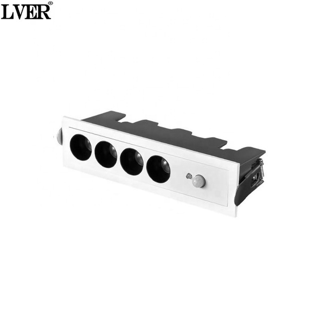 Commercial Lighting Embedded Spotlights with High-efficiency Chips, Home Line Lights, Grid LED Lights, CE
