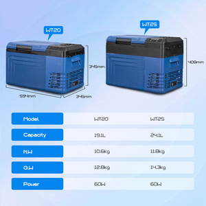 Alpicool Mini réfrigérateur extérieur 12V Camping électrique portable facile à transporter Réfrigérateur congélateur de voiture Réfrigérateur <span class=keywords><strong>pour</strong></span> voiture <span class=keywords><strong>Camion</strong></span> Suv Rv - Product Image 3