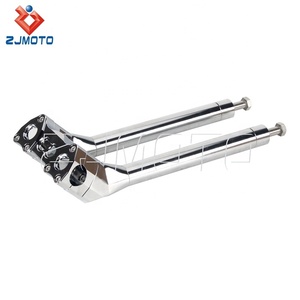 1-1/4 "ตัวยกรถมอเตอร์ไซค์32มม. แบบแยกส่วนสำหรับ Harley softail slin FLSL ไรเดอร์ต่ำ fxlr ถนน BOB fxbb <span class=keywords><strong>Dyna</strong></span> Sportster - Product Image 5