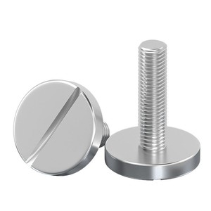304 Stainless Steel Flat Head And Large Round Head Screws Gb833 Slotted Bolts M2 M3 M4 M5 M6 M8 M10 - Product Image 1