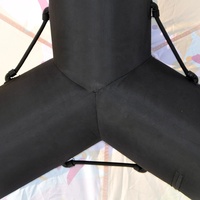 Tente gonflable de haute qualité X taille personnalisable tente dôme gonflable en TPU scellée à l'air pour la publicité