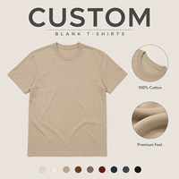 Camisetas de Hombre de Moda Urbana, 100% Algodón, 275GSM, Corte Amplio, Impresión Serigráfica, Manga Corta, Venta Directa de Fábrica al Por Mayor