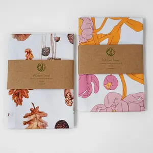 مطبخ مخصص مطبوع مريلة شعار مآزر تصميم فرن قفاز منشفة شاي قطنية شخصية مجموعات المئزر - Product Image 2