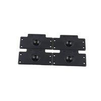 Peças de Metal Estampadas em Aço Laminado a Frio, Personalizadas com Precisão OEM/ODM, Peças Eletrônicas para Fechaduras Inteligentes com Revestimento Preto