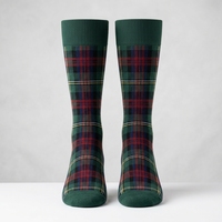 Chaussettes habillées pour hommes à dégradé de couleurs, côtelées, en coton doux, respirantes et extensibles, chaussettes de bureau formelles simples et unies