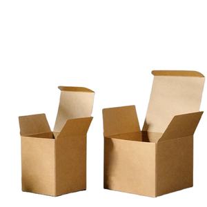 Экологически чистые продукты, индивидуальный дизайн логотипа, цветная печатная упаковочная коробка для косметики из крафт-бумаги - Product Image 1