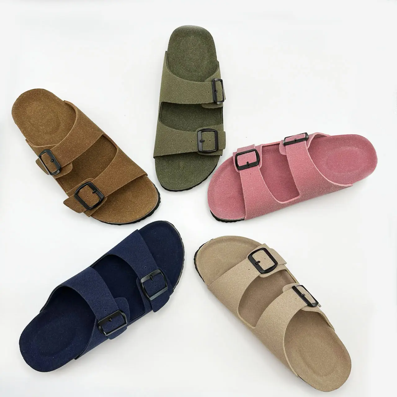 Custom Logo Mens Sandals Outdoor Beach Shoes High Quality Women's Sandals EVA Style Spring Cow Cotton Carton Cow Leather Jinling