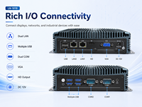 Computadora Integrada con Doble LAN, Amplio Rango de E/S, Windows y Linux, SSD para Kiosco y Gateway, Compatible con Windows y Linux, PC Industrial Integrado