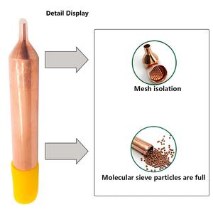 ตัวสะสมความเย็นทองแดงพร้อมตาข่ายกรองอากาศภายในสำหรับอะไหล่<span class=keywords><strong>ตู้</strong></span>เย็นและตู้<span class=keywords><strong>แช่</strong></span>แข็ง - Product Image 4