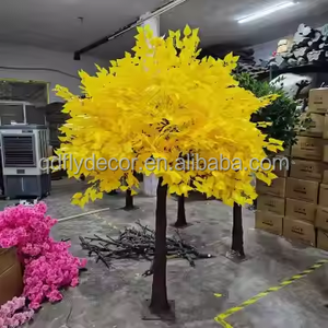 Pohon Bunga Sakura Fiber Glass Buatan Tangan Grosir 2.5m Ramah Lingkungan Tahan Lama untuk Pernikahan Luar Ruangan/Dalam Ruangan Tahun Baru Hari Valentine - Product Image 1