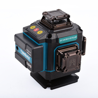 Livella Laser Digitale Professionale 4D a 16 Linee di Alta Qualità, Verde, Autolivellante, 360° Verticale e Orizzontale per Esterni