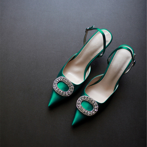 Zapatos de Tacón de Lujo Únicos con Correa y Hebilla, Novedad 2025, los Más Vendidos, para Bodas y Eventos de Gala para Mujer - Product Image 4
