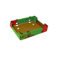 Machine automatique de formage de boîtes en carton ondulé pour l'emballage des fruits, légumes et tomates, équipement de fabrication de cartons avec contrôle PLC