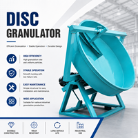 Machine de granulation à disques industrielle, équipement de granulation de fertilisants robuste
