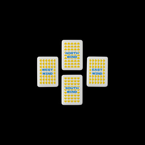 <b>Mahjong</b> Ocean Summer Holiday Themed Four-layer Acrylic High Quality <b>Mahjong</b> Large Size Tiles Leisure for Parties - Product Image 4