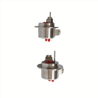 Zweikanaliges Koaxiales Drehgelenk, SMA-f 50Ohm DC-6GHz HF-Drehgelenk, Niedriger VSWR Geringe Einfügedämpfung für Mikrowellen-Testgeräte