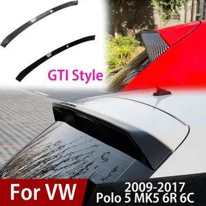 สปอยเลอร์หลังคาท้ายรถยนต์ StarNav สำหรับ Polo 5 MK5 6R 6C ปี 2009-2017 รุ่น Style พร้อมฝาครอบท้ายรถและชุดแต่ง - Product Image 1