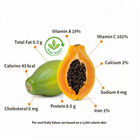 Ingrediënt Kruidenextract Hoge Concentratie Papajapoeder Papajavruchtenpoeder