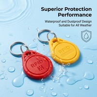 Mini Etiqueta NFC Programable y Reescribible de 13.56mhz, Llavero RFID ABS, Llavero RFID Personalizado, Etiqueta RFID para Llavero