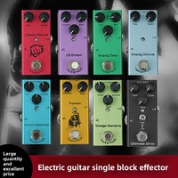 Accessoires d'amplificateur de guitare transfrontaliers très demandés : Effets de guitare électrique, Delay numérique, Distorsion, Overload pour instrument