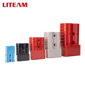 Liteam Hotsale Quick <strong>Connector</strong> Plug Socket Male &amp; Female 2 Pole 50a 600v DC Power Forklift E-Bike <strong>Battery</strong> Charger <strong>Connector</strong> - Product Image 4