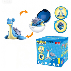Set <span class=keywords><strong>de</strong></span> Juego 2 en 1 <span class=keywords><strong>de</strong></span> Dragón con Cuernos Plegable, Muñeco Totalmente Articulado que se Transforma en Caja Esférica, Adorno Coleccionable <span class=keywords><strong>de</strong></span> Escritorio - Product Image 3