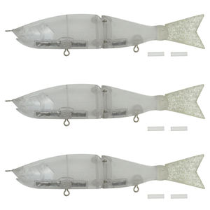 Meilleure vente, appât de <span class=keywords><strong>natation</strong></span> non peint, corps de leurre de pêche, 51.74g, 176mm, joint unique, œil vierge, 8085 - Product Image 1