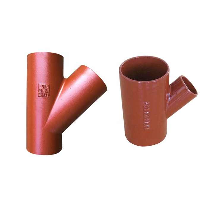 EN877/DIN19522 Cast Iron Fittings 45 Degree Branch