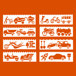 Plantilla de Flores de Mylar Personalizada y Económica con Diseño de Rosa, Lirio y Narciso para Arte de Pared y Manualidades - Product Image 5