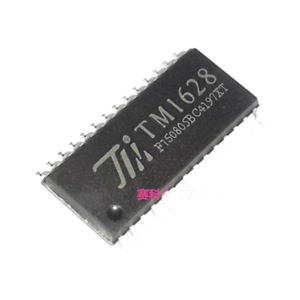 Chip de circuito integrado Tm1628, componente de antena de amplificación de señal Smd sop28 - Product Image 1