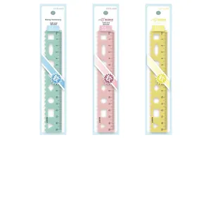 Học Sinh Tiểu Học Trong Suốt Nhựa Mềm 15Cm Thẳng Cai Trị Có Thể Gập Lại Bền Thẳng Cai Trị Cho Trẻ Em - Product Image 5