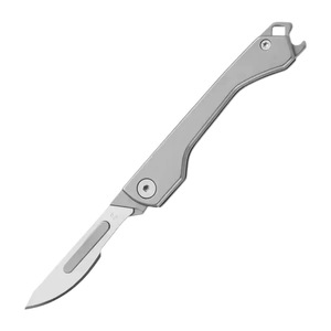 Utility knife, folding keychain knife, detachable sharp blade, mini portable delivery knife, paper cutter - Product Image 5