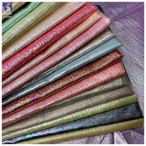 Tessuto Organza Lucido in Poliestere a Prezzi all'Ingrosso, Rotolo di Tessuto Organza Metallizzato Lucido Iridescente in Vari <span class=keywords><strong>Colori</strong></span> - Product Image 2