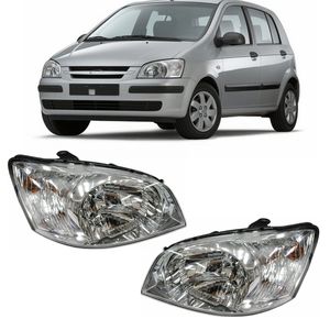 Новая галогенная фара в стиле OE для Hyundai Getz, 1 2002, 2003, 2004, 2005, 2006, форма для фар - Product Image 1