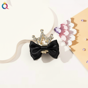 Forcine con perline e perline con strass fatte a mano graziose a farfalla di tendenza per capelli alla moda vendita calda all'ingrosso accessori per capelli - Product Image 1