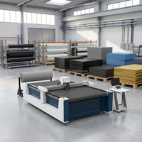 Oscillerende messensnijmachine voor fenolharscomposiet, hoogwaardig composietmateriaal, aramidevezelpakking