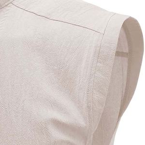 Camisas medievales sin mangas para <span class=keywords><strong>hombre</strong></span>, camiseta de pirata con cordones, disfraz Vikingo, chaleco gótico victoriano, <span class=keywords><strong>ropa</strong></span> renacentista, <span class=keywords><strong>ropa</strong></span> Steampunk - Product Image 6