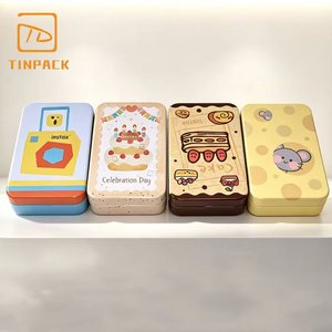 Boîte en métal décorative personnalisée, durable et portable, boîte de rangement multi-usages pour papier <span class=keywords><strong>photo</strong></span> Instax Mini et petits cadeaux - Product Image 6