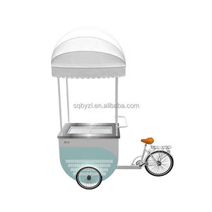 รถเข็นไอศกรีมแฟชั่นรถเข็นขายไอศกรีมสำหรับร้านกาแฟรถเข็นขายไอศกรีมสดใหม่ดีไซน์คุณภาพดี - Product Image 5