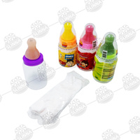 Bonbons en poudre Halal Big Baby Pop très demandés, bonbons durs en forme de biberon et de tétine, bonbons sucrés enrobés, emballage en boîte, jouet fantaisie pour enfants, vente en gros