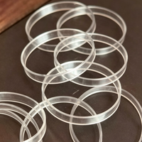 Automatische Hochpräzisions-Glasrohr-Flammenschneidemaschine mit Doppelstation und SPS für das Schneiden von armbandförmigen Glasrohren