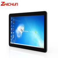 Gömülü açık çerçeve sağlam 15.6 inç all-in-one Android tablet PC kapasitif endüstriyel dokunmatik ekran paneli PC